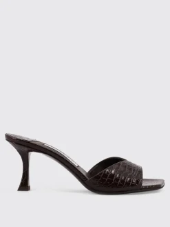 Mules Skye Jimmy Choo in pelle stampa cocco