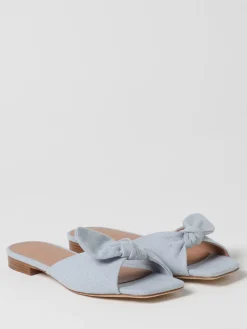 Mules Vargas Malone Souliers in lino con fiocco