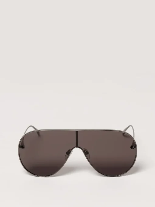 Occhiali da sole AM0481S McQueen in metallo