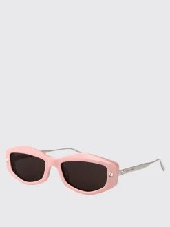 Occhiali da sole AM0482S McQueen in metallo ed acetato