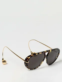 Occhiali da sole Aviator Drop Bottega Veneta in metallo e bio-acetato