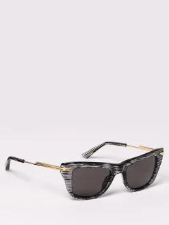 Occhiali da sole cat-eye in acetato Bottega Veneta