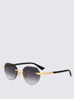 Occhiali da sole Glaze Bottega Veneta in metallo ed acetato