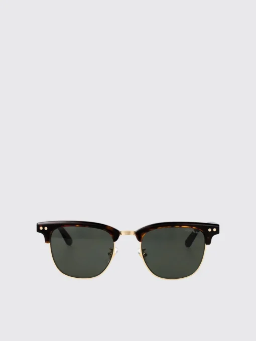 Occhiali da sole in acetato e metallo Montblanc