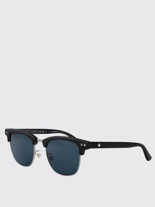 Occhiali da sole in acetato e metallo Montblanc