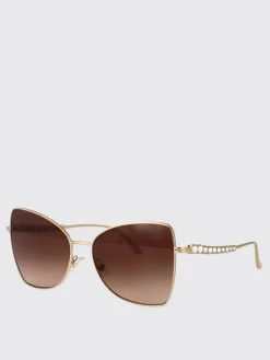 Occhiali da sole 0JC4010B Jimmy Choo in metallo con strass incastonati