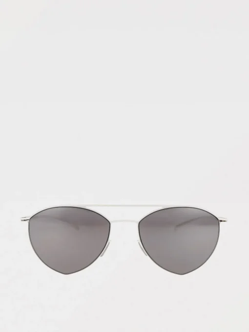 Occhiali da sole MMESSE010 Maison Margiela x Mykita in metallo