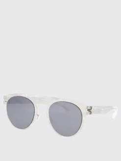 Occhiali da sole MMTRANSFER004 Mykita in metallo spazzolato