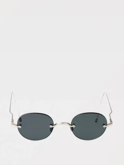 Occhiali da sole Thom Browne in metallo placcato oro 12k