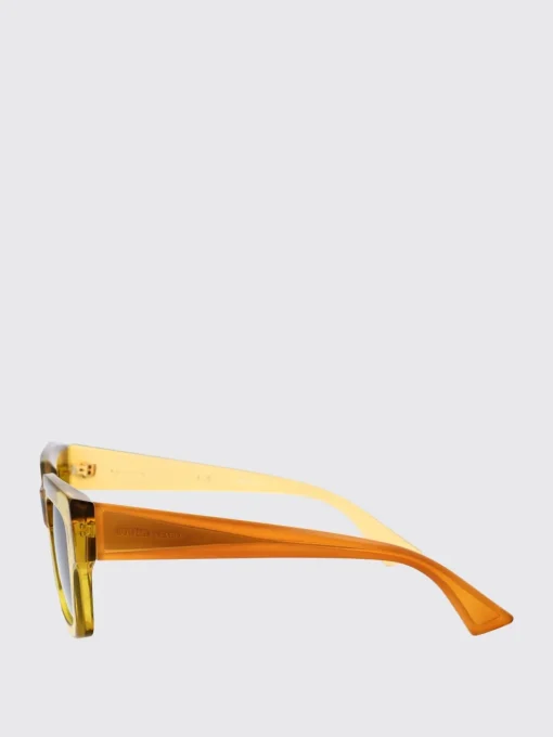 Occhiali da sole Tri-Fold Square Bottega Veneta in metallo ed acetato