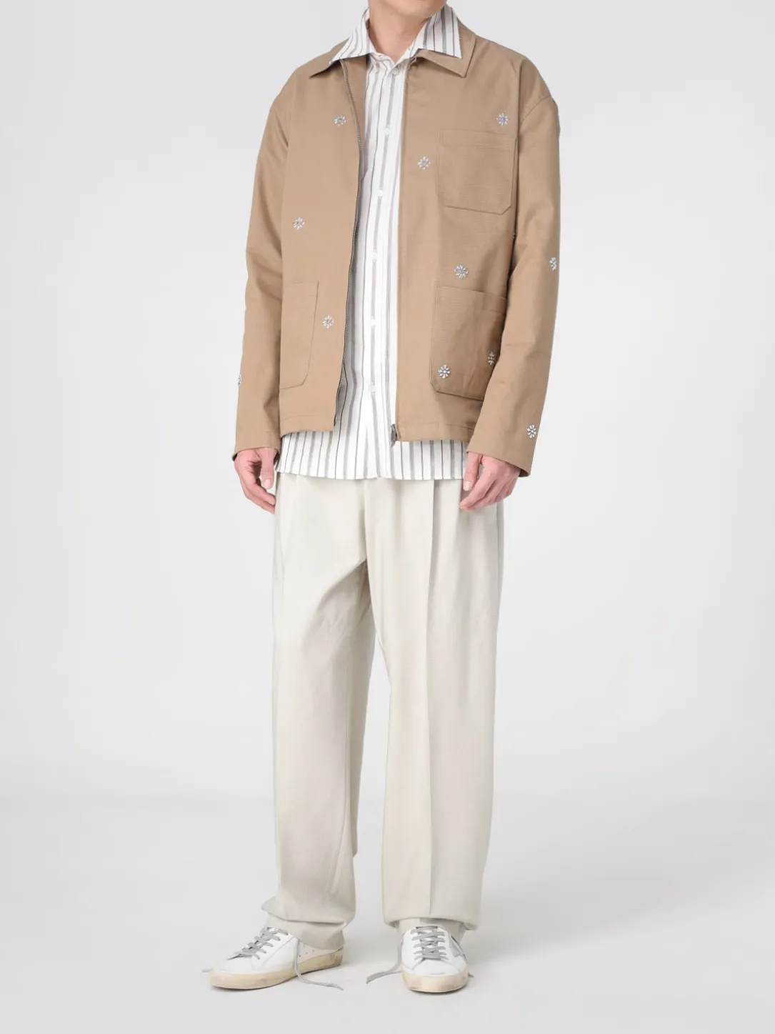 Overshirt Golden Goose in misto cotone