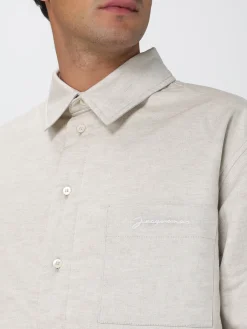 Overshirt Jacquemus in cotone e lino