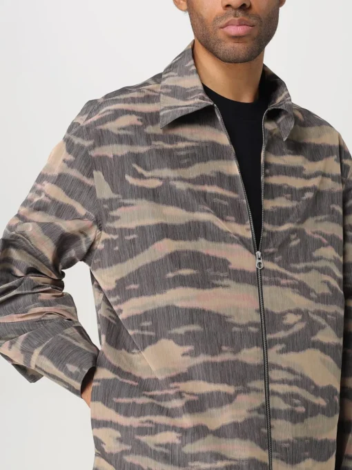 Overshirt Jil Sander in cotone camouflage