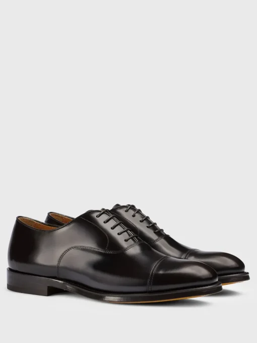 Oxford Doucal's in pelle spazzolata