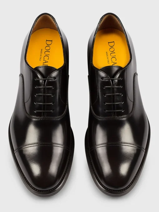 Oxford Doucal's in pelle spazzolata