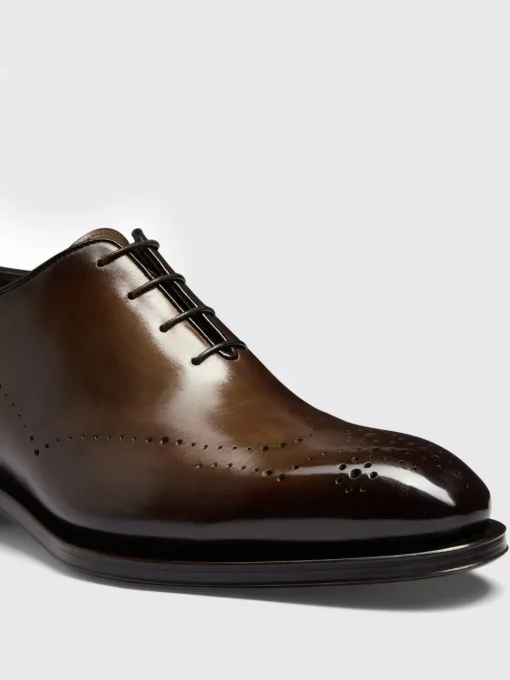 Oxford Santoni in pelle