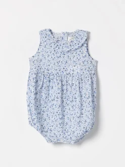 Pagliaccetto in cotone floreale Teddy & Minou