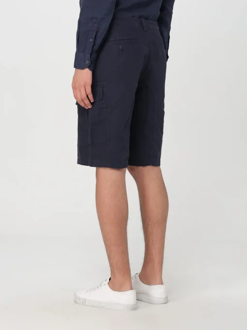 Pantaloncino cargo Blauer in lino