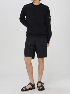 Pantaloncino cargo Stone Island in cotone stretch