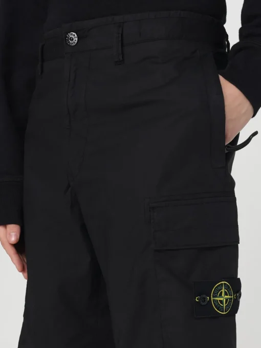 Pantaloncino cargo Stone Island in cotone stretch
