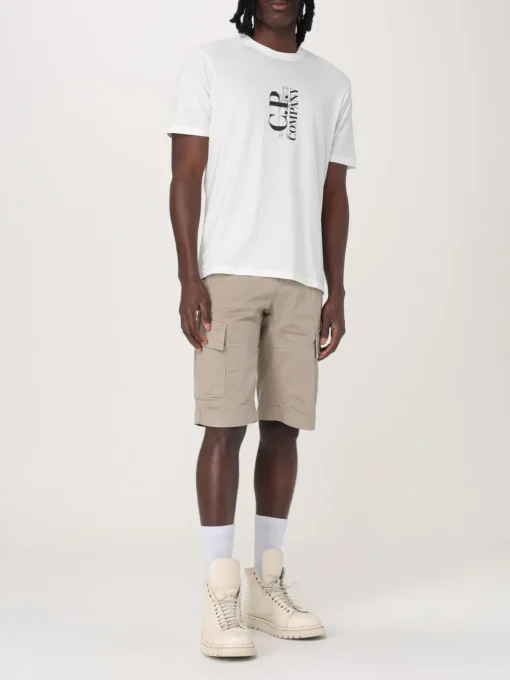 Pantaloncino C.P. Company in cotone stretch