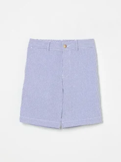 Pantaloncino in cotone a righe Polo Ralph Lauren