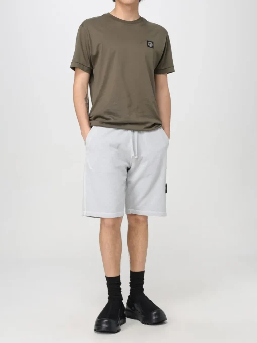 Pantaloncino Stone Island in cotone