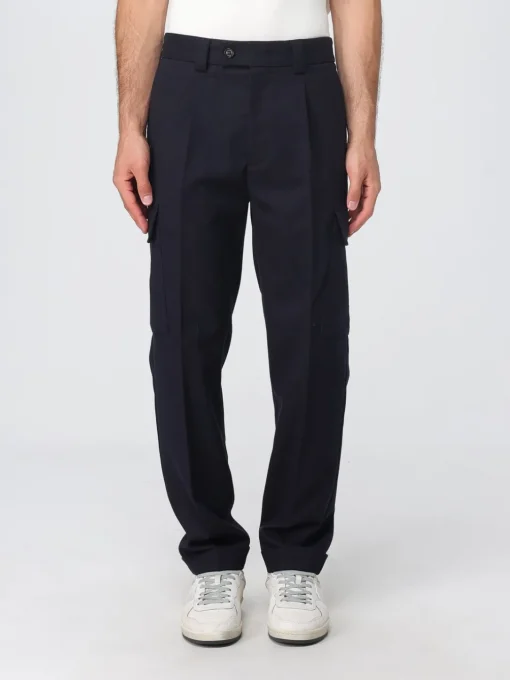 Pantalone cargo Paolo Pecora in misto viscosa
