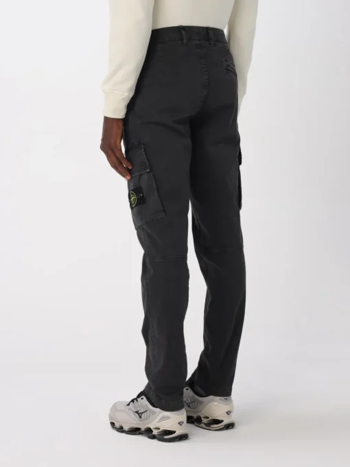 Pantalone cargo Stone Island in cotone stretch