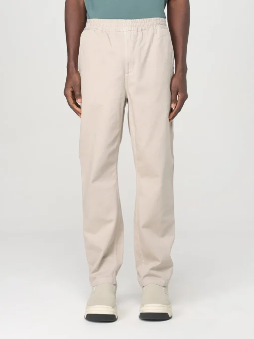 Pantalone Carhartt Wip in twill di cotone tinto in capo