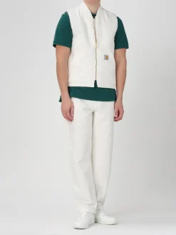 Pantalone Carhartt Wip in canvas con logo