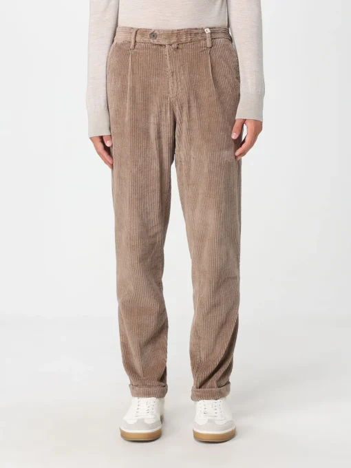 Pantalone Carrot regular in velluto Myths