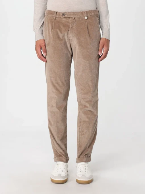Pantalone Carrot regular in velluto mille righe Myths