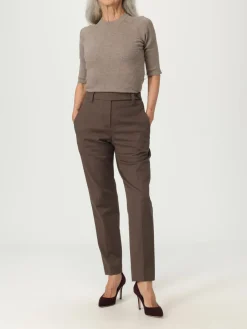 Pantalone classico Brunello Cucinelli in cotone stretch