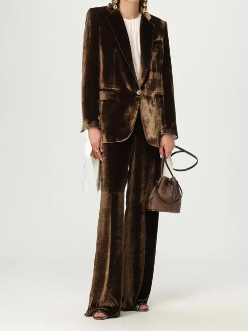 Pantalone classico Etro in velluto