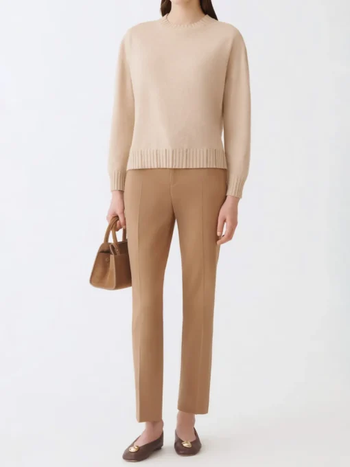 Pantalone classico Fabiana Filippi in cotone stretch