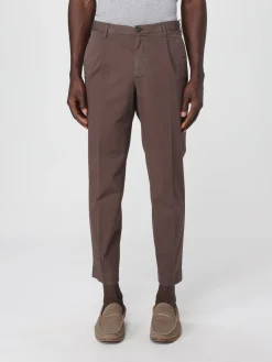 Pantalone classico Incotex in cotone stretch