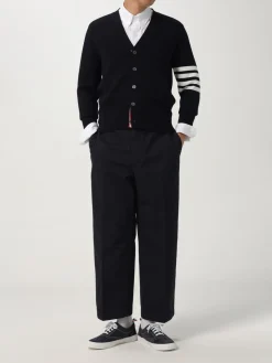 Pantalone classico Thom Browne in cotone