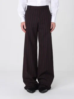 Pantalone di lana gessato McQueen