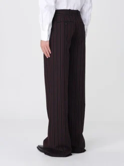 Pantalone di lana gessato McQueen