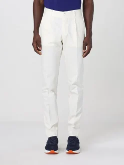 Pantalone Incotex in cotone e lino