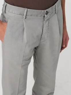 Pantalone Incotex in cotone e lino