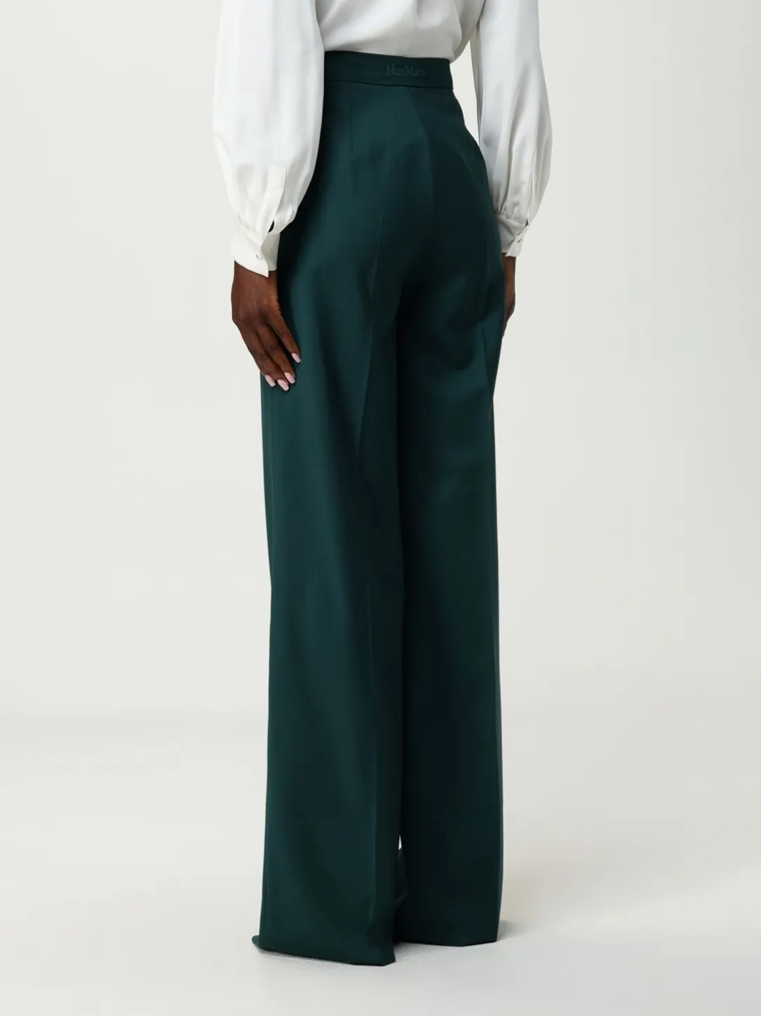 Pantalone Max Mara in lana vergine