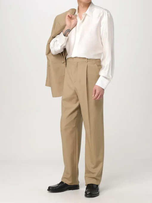 Pantalone Saint Laurent in gabardine
