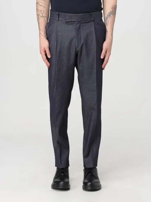 Pantalone sartoriale Karl Lagerfeld in cotone stretch