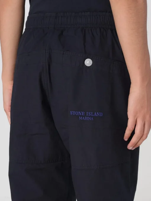 Pantalone Stone Island in cotone organico