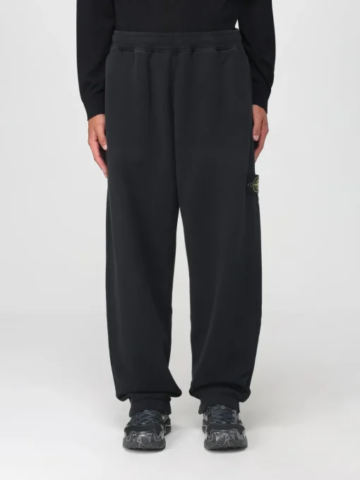 Pantalone Stone Island in cotone stretch