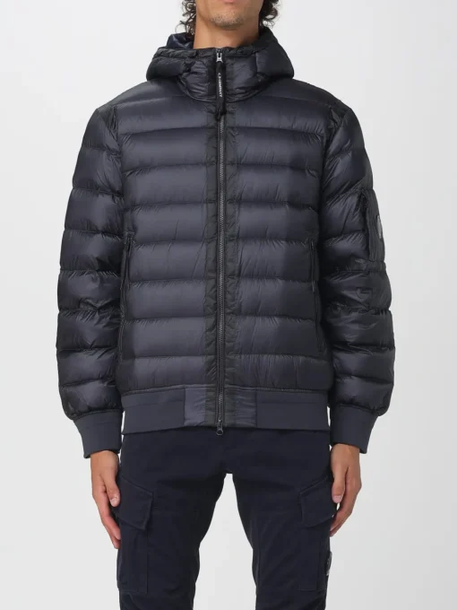 Piumino con cappuccio C.P. Company in nylon