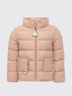 Piumino in nylon con logo Moncler