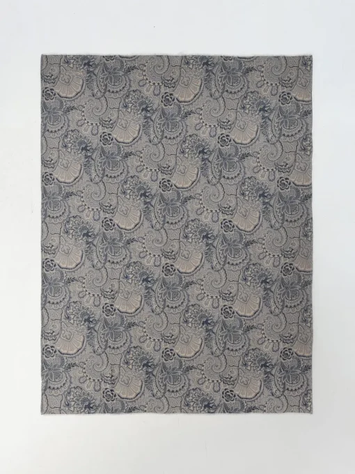 Plaid Etro Home in lana con motivo Paisley